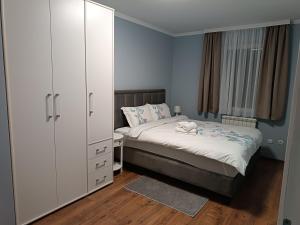 Postel nebo postele na pokoji v ubytování Apartman Jela