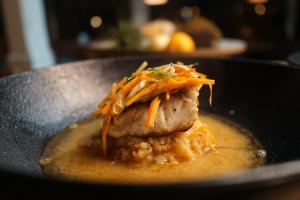 Jídlo v penzionu nebo okolí