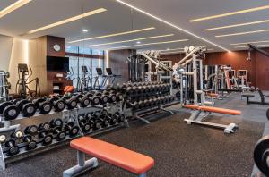 Fitness centrum a/nebo fitness zařízení v ubytování The H Dubai