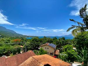 a view from the roof of a house at Pousada Villa Julião in Ilhabela