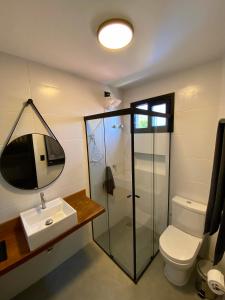 Koupelna v ubytování Villa Julião