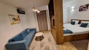 Voodi või voodid majutusasutuse Mavrovo Forest Apartments toas