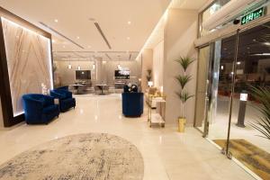 Χώρος καθιστικού στο Maskan Alhadeqh Serviced Apartments +142 φωτογραφίες