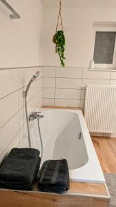 Koupelna v ubytování Ferienwohnung Albbruck/Albert + 17 fotografií