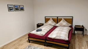 Postel nebo postele na pokoji v ubytování Ferienwohnung Albbruck/Albert