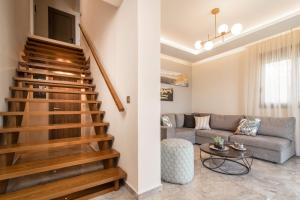 Posezení v ubytování Lazai Villa