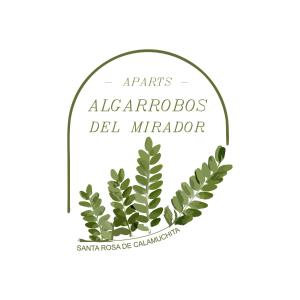una etiqueta para los laboratorios de alfalfaaquin del microporo en Algarrobos del Mirador en Santa Rosa de Calamuchita