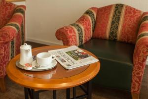 Posezení v ubytování Bodensee-Hotel Kreuz
