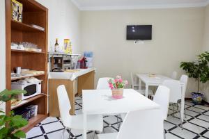 Kuchyň nebo kuchyňský kout v ubytování Hostal Campo Nuevo