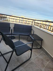 Balkón nebo terasa v ubytování Grand Midia Resort, Sky level apartments