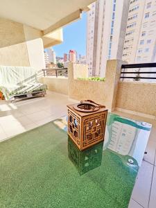 Balkon lub taras w obiekcie Playa Levante Lux Mar