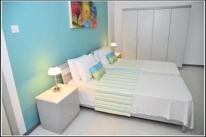 Postel nebo postele na pokoji v ubytování Villa Lyss apartment 2 + 23 fotografií