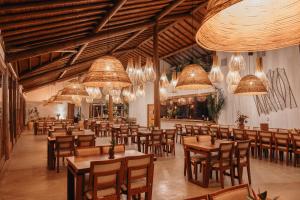 Restaurace v ubytování Aysú Trancoso Boutique Hotel