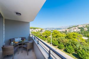 Balkón alebo terasa v ubytovaní Apartment LuNi