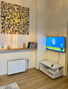 TV a/nebo společenská místnost v ubytování M&M apartment, free parking