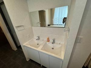 Koupelna v ubytování Hotel PRELE