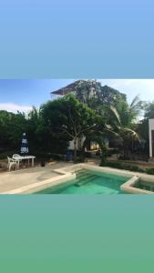 a view from the pool at a resort at Keur Madior in Ngaparou