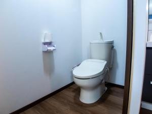 Koupelna v ubytování Shima no Hotel