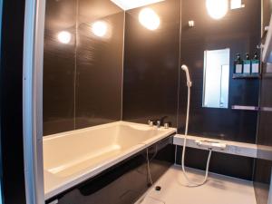 Koupelna v ubytování Shima no Hotel