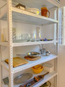 A cozinha ou cozinha compacta de Casa Candiotti