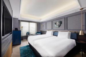 Katil atau katil-katil dalam bilik di Mercure Tokyo Haneda Airport