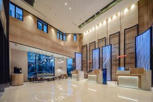 Posezení v ubytování Holiday Inn Express Shanghai Hongqiao NECC by IHG