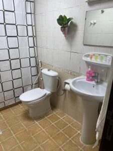 Vonios kambarys apgyvendinimo įstaigoje Discover Khorfkan