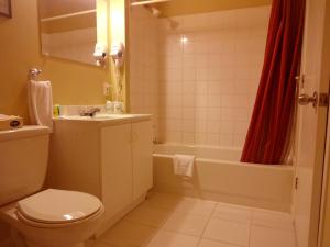 Koupelna v ubytování Hotel Alila
