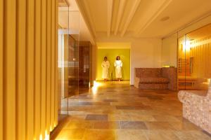 Posezení v ubytování Hotel Garni Tannleger B&B