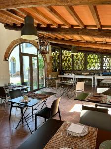 Restaurace v ubytování Casale La Gora - B&B di charme
