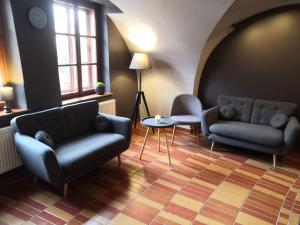 Un lugar para sentarse en Boutique Hotel Templ