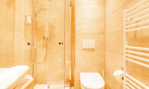 Koupelna v ubytování Hotel Friese