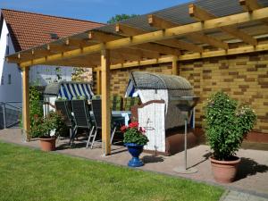 Zahrada ubytování Bungalow Labahn