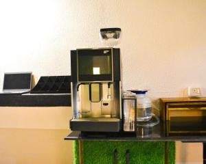 Coffee and tea making facilities at Firebrick Boutique Residences - GARNET HOUSE