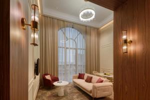 Posezení v ubytování Hayasa Hotel Yerevan