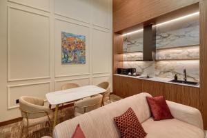Posezení v ubytování Hayasa Hotel Yerevan