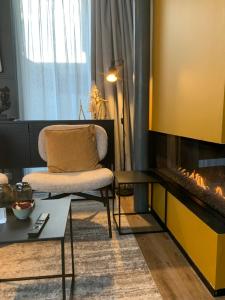 Guestsuite The Nest的休息区