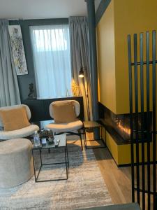 Guestsuite The Nest的休息区