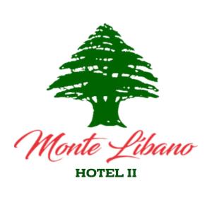 佛羅安那波里的住宿－MONTE LÍBANO HOTEL II，摩瑞斯利里亚纳酒店的标志