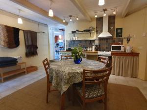 Dapur atau dapur kecil di Bed & Breakfast Vinkille
