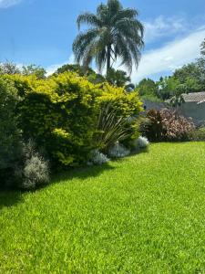 Garden sa labas ng Casa Ceibo - Bon Repos
