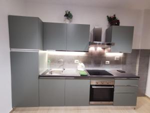 Kuchyňa alebo kuchynka v ubytovaní Colour House