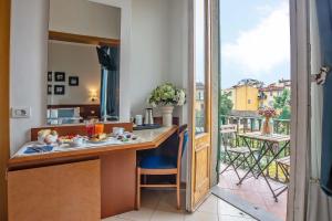 Balkón nebo terasa v ubytování Hotel Bonifacio