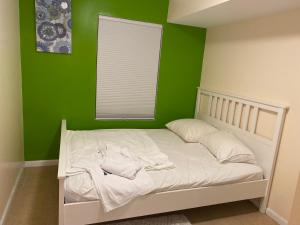 Ένα ή περισσότερα κρεβάτια σε δωμάτιο στο The Green Place of Newark