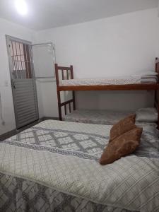 Cama o camas de una habitación en Pousada Formosa