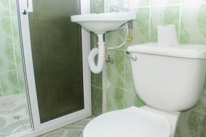 Kupatilo u objektu Especial 4 noches por el precio de 3 en Comayagua