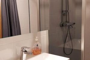 Koupelna v ubytování Sisu Stay Studio Jetset Levi + 18 fotografií