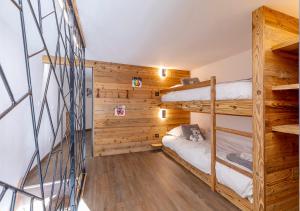 Postel nebo postele na pokoji v ubytování Val Thorens So Cocooon Silveralp 330