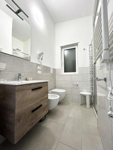Koupelna v ubytování Valle degli Ulivi B&B