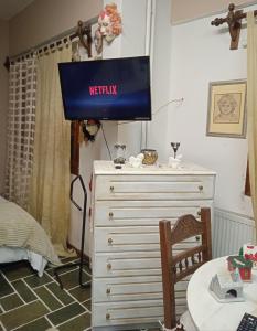 TV a/nebo společenská místnost v ubytování art studio